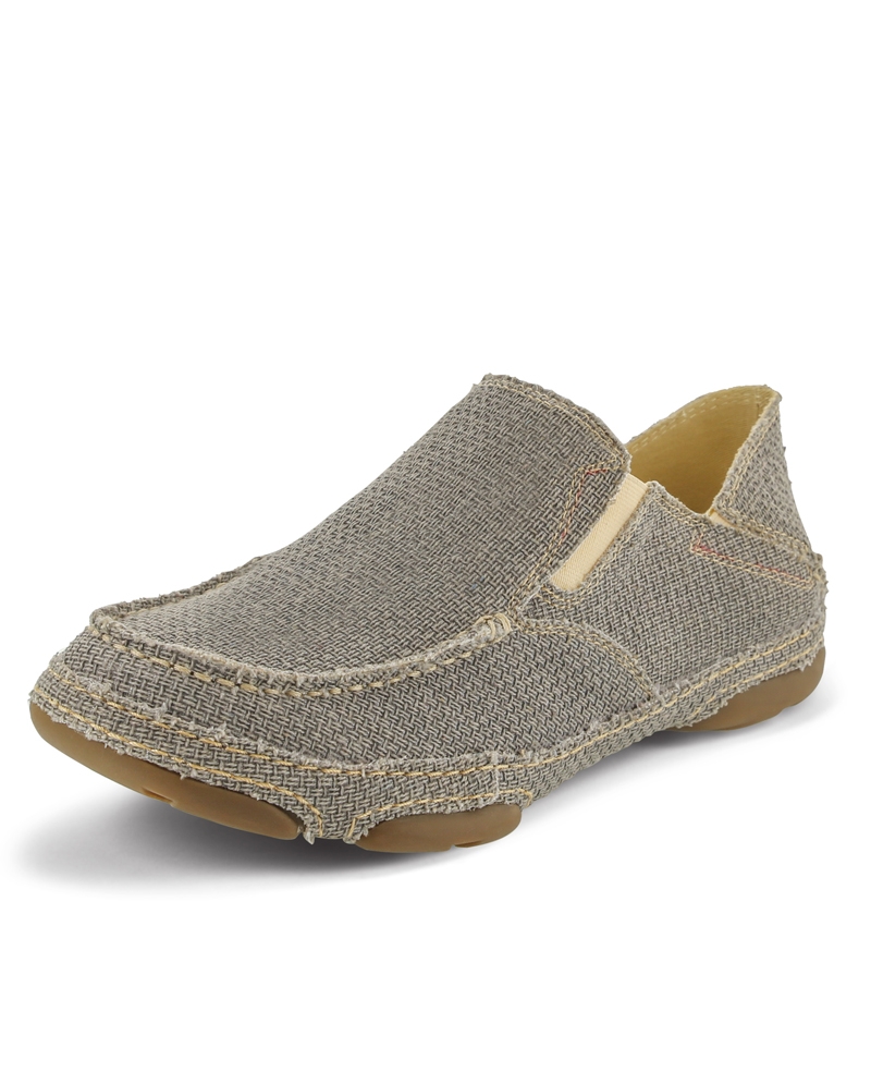 mens canvas slip on deck shoes