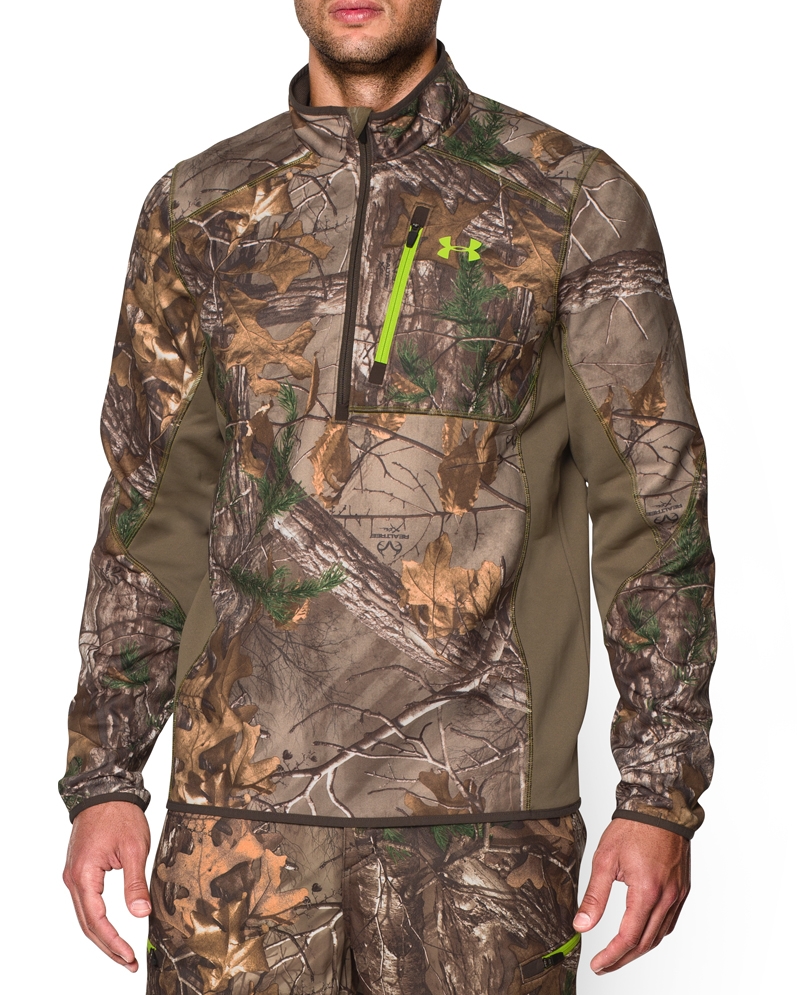 Under Armour® Men's ¼ Zip Hunting Scent Control Pullover Fort Brands