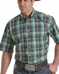 Cinch® Men's Short Sleeve Plaid Shirt