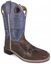 Smoky Mountain® Boots Brown & Blue Crackle Boots - Child