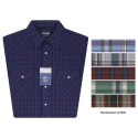 Wrangler® Men's Assorted LS Plaid Shirt - Big and Tall