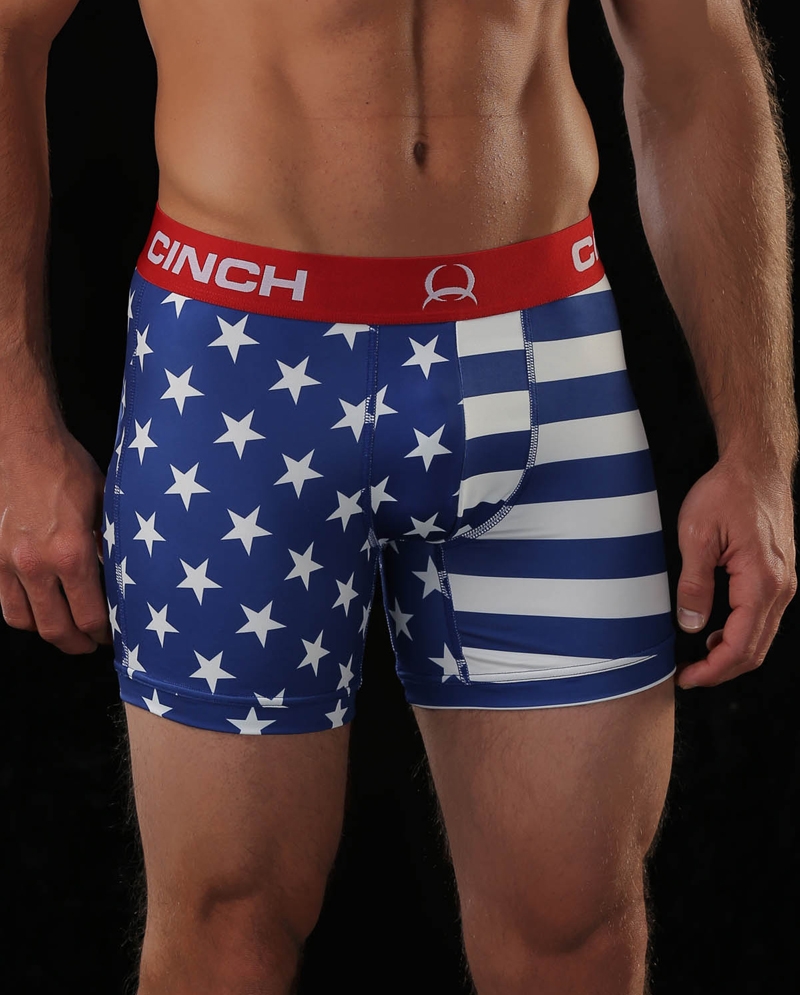 Cinch® Men's 6 American Pride Boxers - Fort Brands