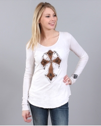 Velvet Stone® Ladies' Long Sleeve Tee