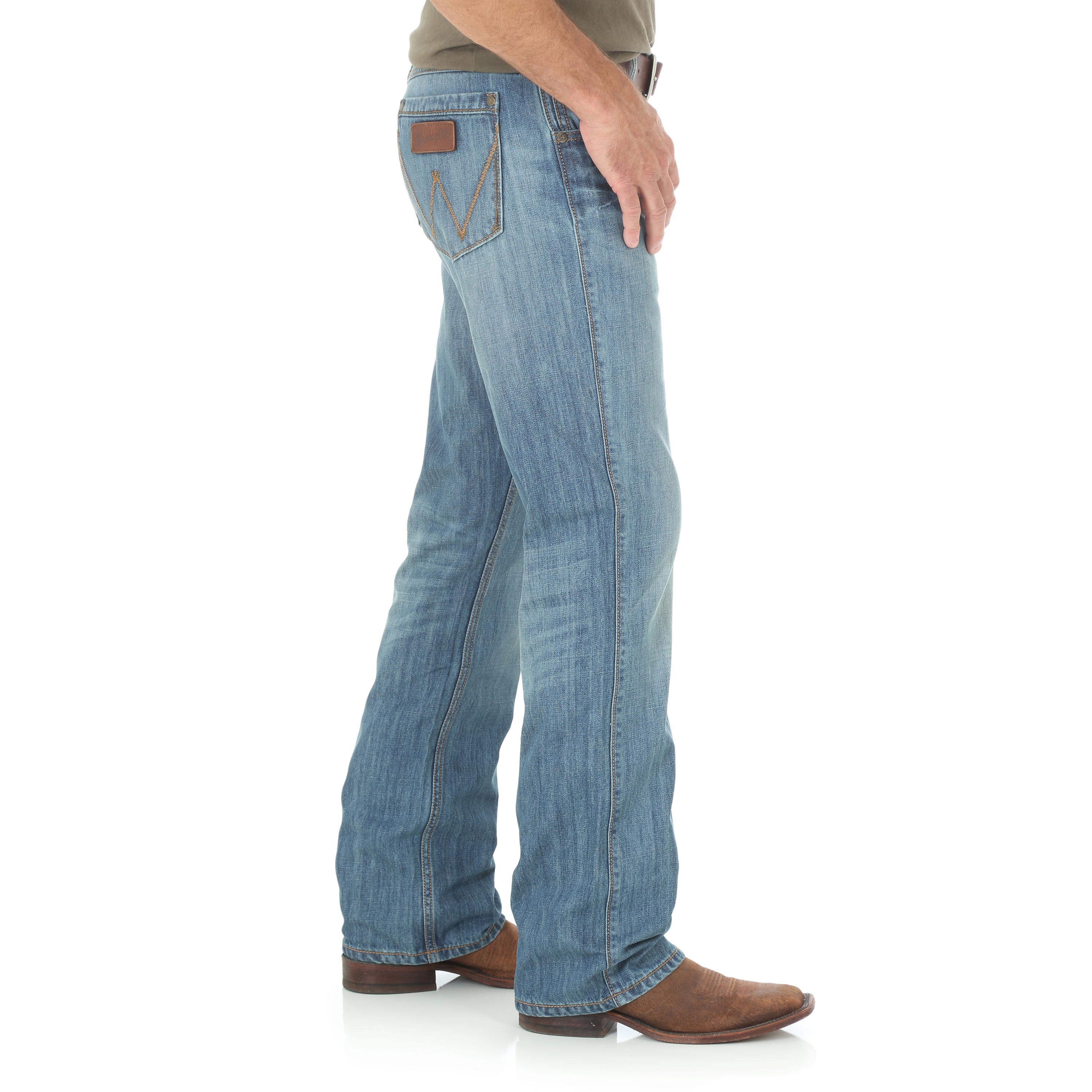 relaxed boot cut jeans