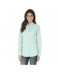 Wrangler® Ladies' Long Sleeve Snap Front Shirt