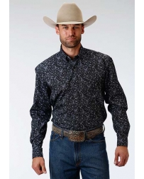 Roper® Men's Long Sleeve Button Print Shirt