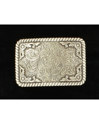 Nocona® Men's Rectangle Silver Buckle