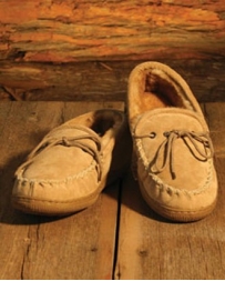 Old Friend® Men's Sheepskin & Suede Loafers