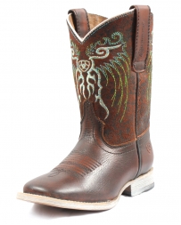 Ariat® Kids' Mesteno Rusty Rough Square Toe Boots