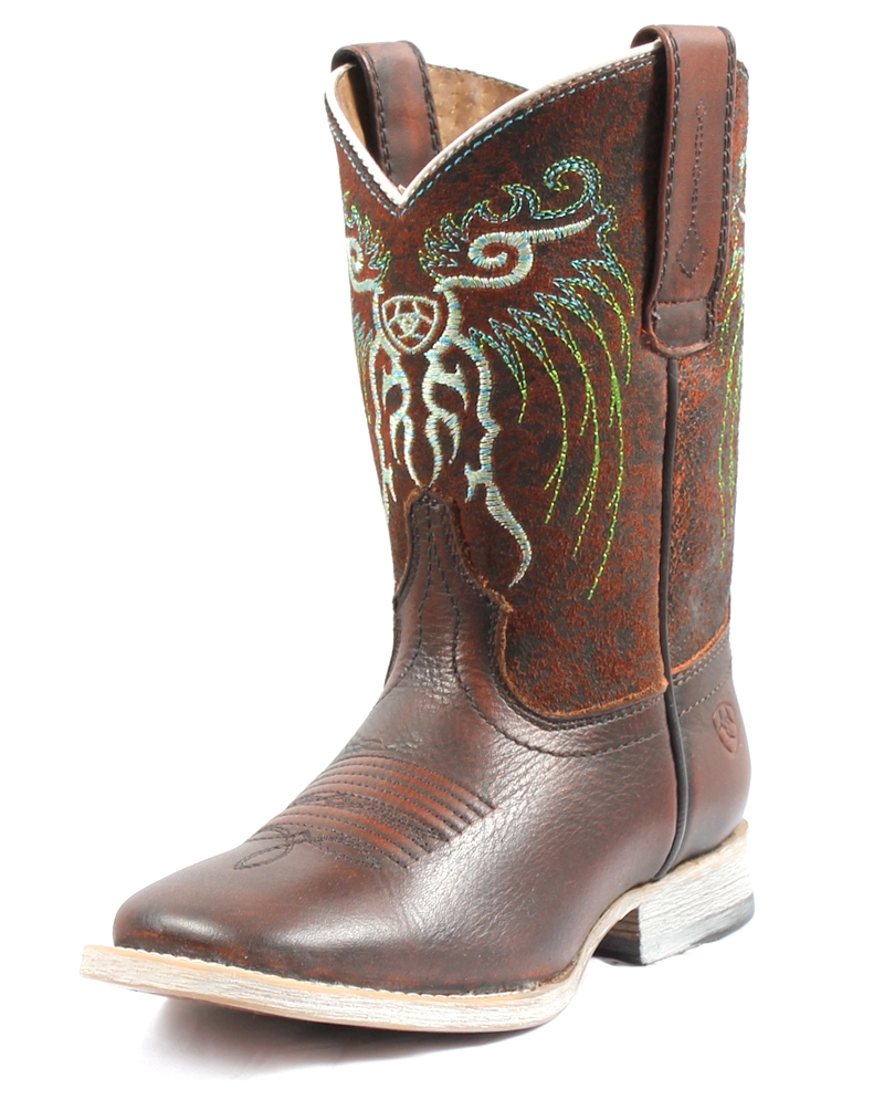 square toe cowboy boots for boys