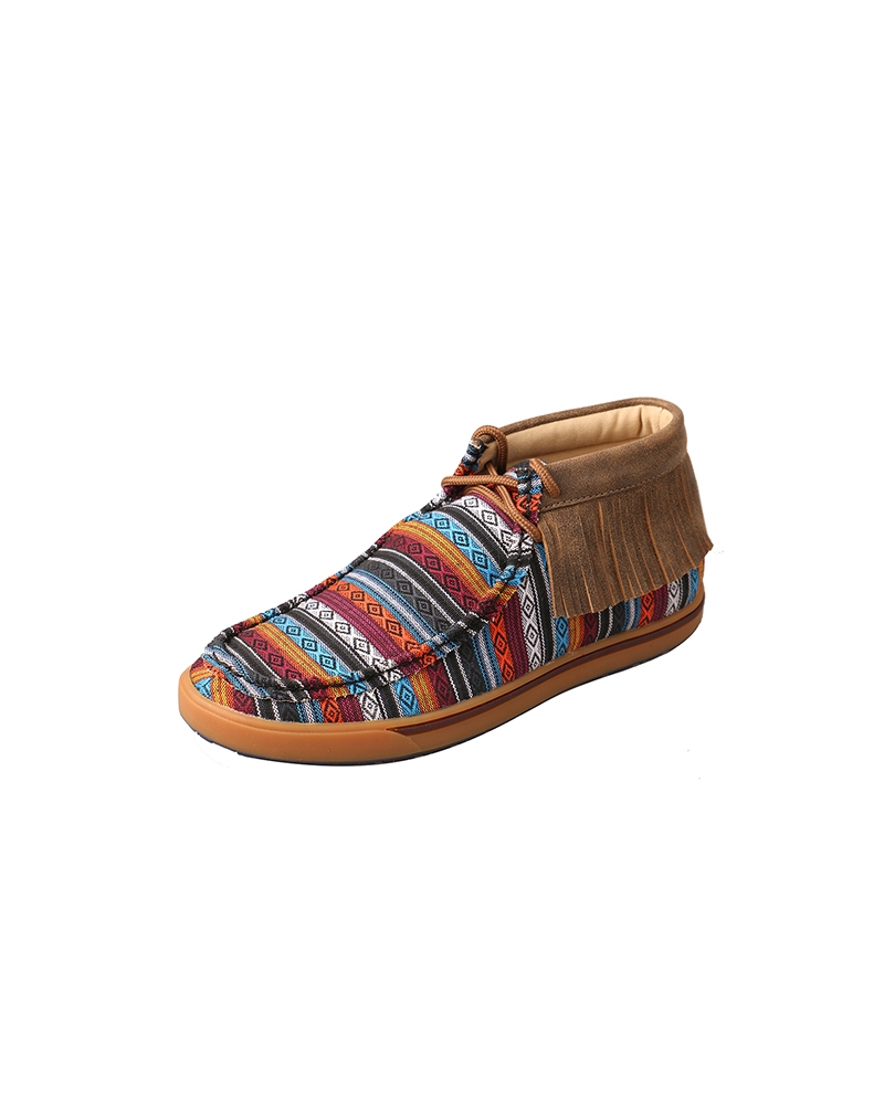 Twisted X® Ladies' Serape Fringe Moc 