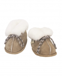 Old Friend® Kids' Sheepskin & Suede Baby Softsole - Infant and Toddler