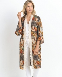 Just 1 Time® Ladies' Paisley Kimono Duster