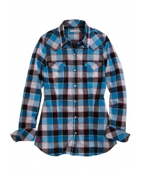 Tin Haul® Ladies' Long Sleeve Plaid Shirt