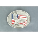 Nocona® Men's Eagle & Flag Buckle