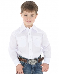 Wrangler® Boys' White 4-H Shirt