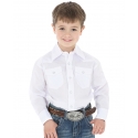 Wrangler® Boys' White 4-H Shirt