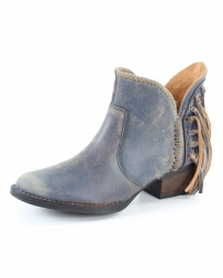 Corral Boots® Ladies' Circle G Denim Fringe Boots