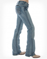 Cowgirl Tuff® Ladies' Double Lucky Stud Jeans