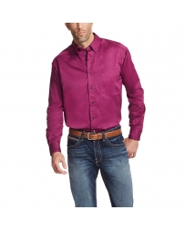 Ariat® Men's Solid Long Sleeve Twill Shirt