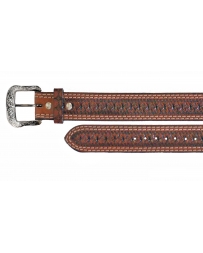 Men's Cross Hatch Leather Belt