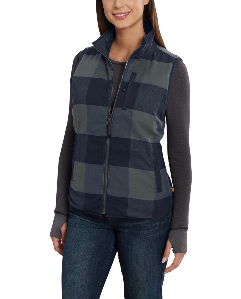 Carhartt Womens Amoret Flannel Lined Vest