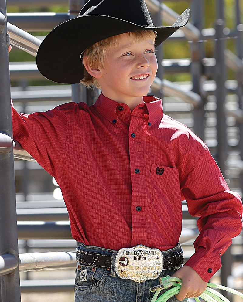 cinch infant button up