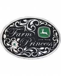 Montana Silversmiths® Ladies' John Deere Farm Princess Attitude Buckle