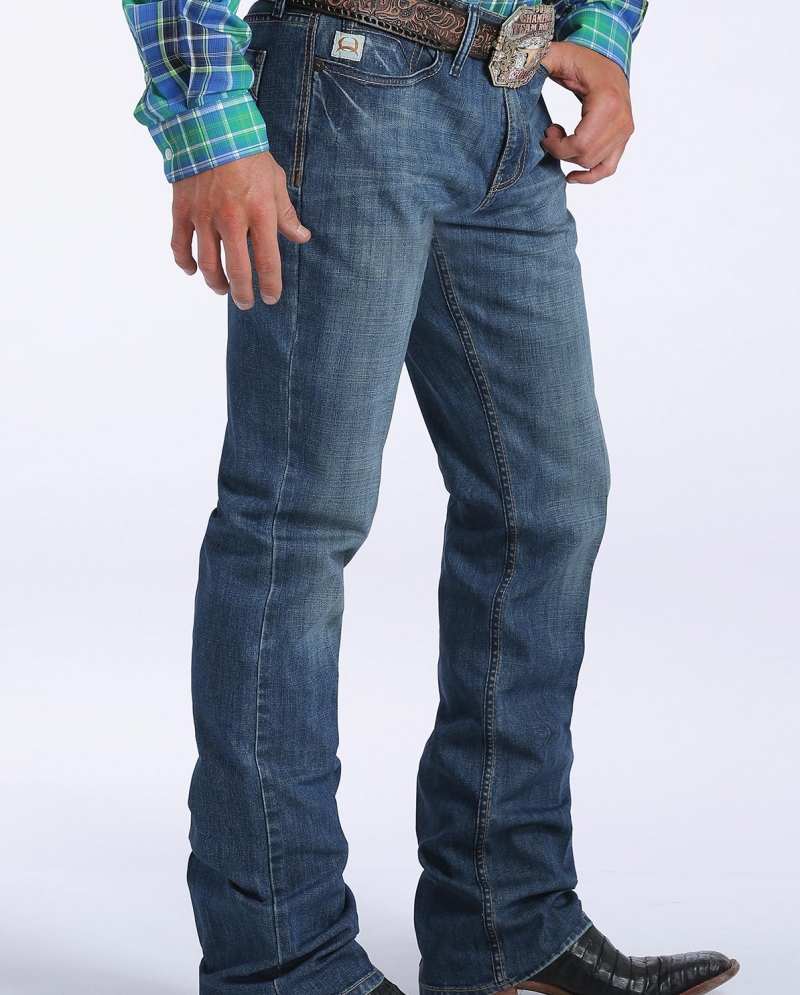 Cinch® Men's Ian Mid Rise Slim Boot Cut Jeans - Fort Brands