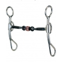 Argentine " Smooth Dogbone Snaffle with Roller