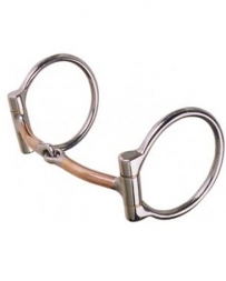 " Smooth Copper Snaffle Bit