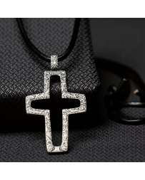 Twister Men's Cross Necklace