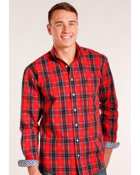 Rough Stock® by Panhandle Slim Men's Long Sleeve Plaid Snap Shirt