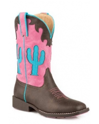 Roper® Girls' Cactus Boots