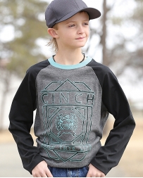 Cinch® Boys' Long Sleeve Logo Tee