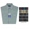 Wrangler® Men's Basic Short Sleeve Western Stripe Snap Shirts