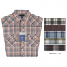 Wrangler® Men's Assorted Plaid Shirts - Neck/ Sleeve