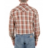 Wrangler® Men's Assorted Plaid Shirts - Neck/ Sleeve