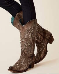 Corral Boots® Ladies' Snip Top Glitter Boot