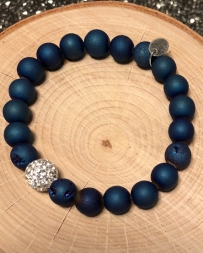 Madison & Barrett® Ladies' Matte Blue Bracelet