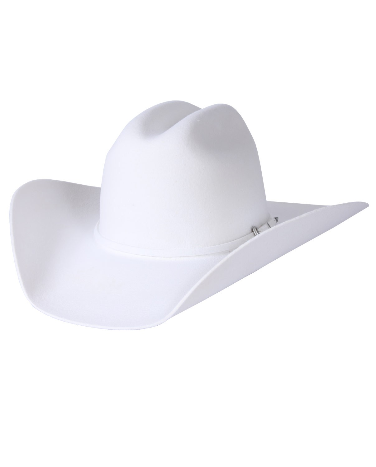 white felt cowgirl hat