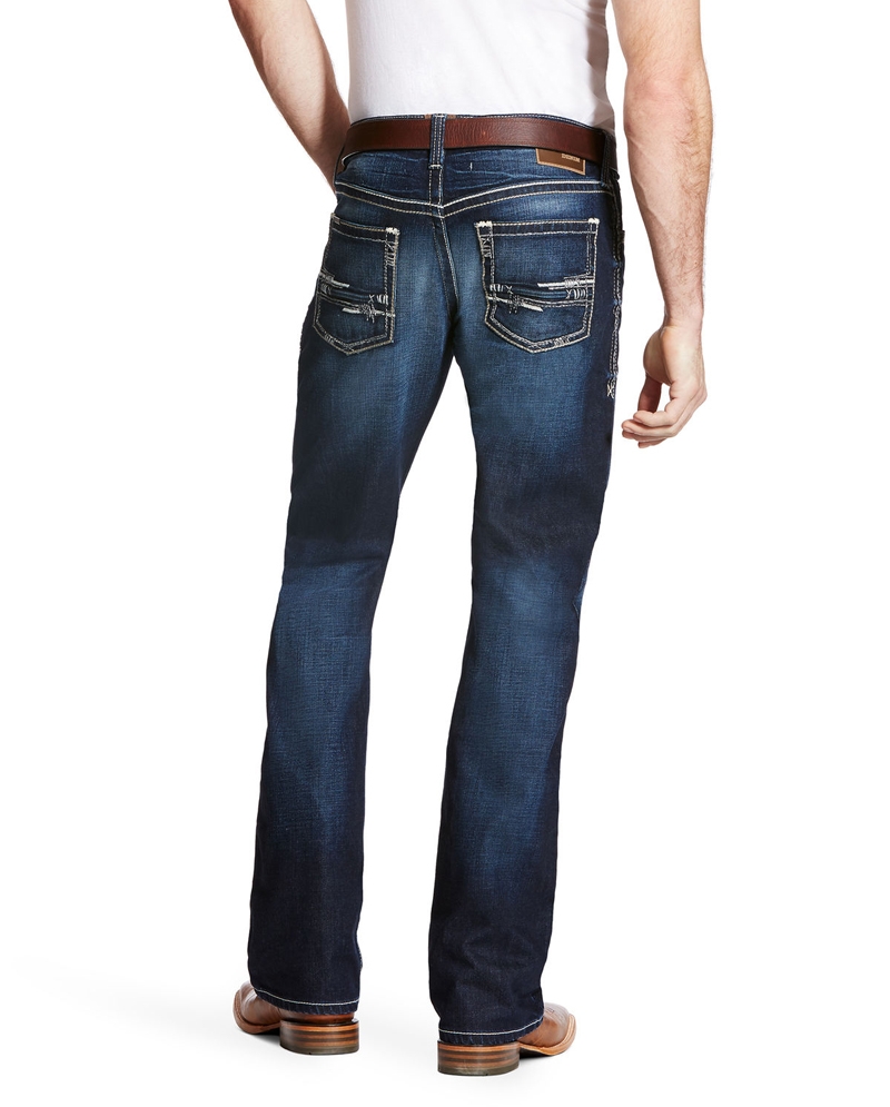 Ariat® Men's Adkins Low Rise Boot Cut Jeans - Fort Brands