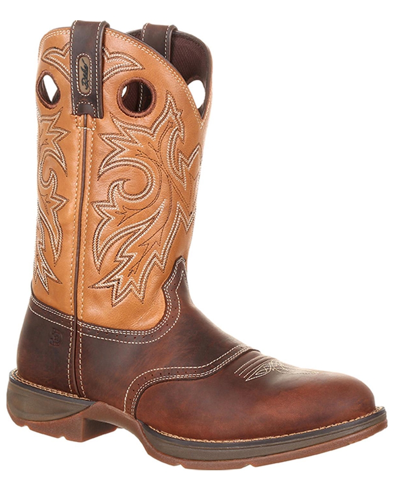 mens round toe boots