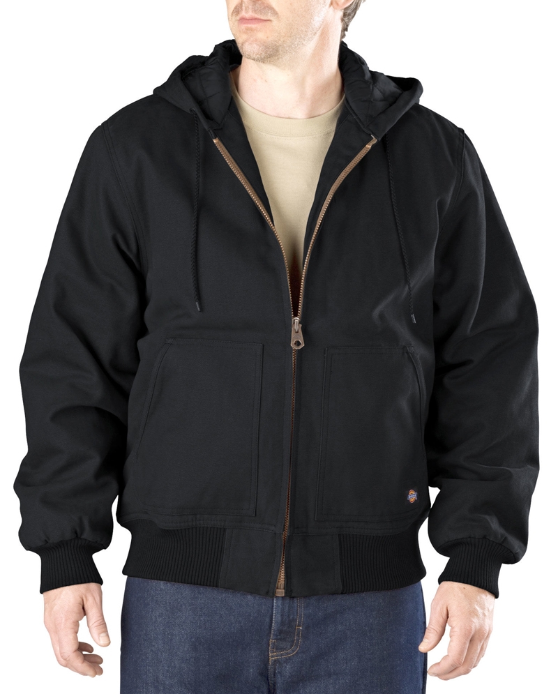 Dickies® Men's Sanded Duck Hooded Jacket - Fort Brands