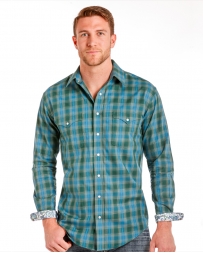 Rough Stock® by Panhandle Slim Men's Plaid Long Sleeve Snap