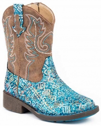 Roper® Kids' Glitter Aztec Boots - Toddler