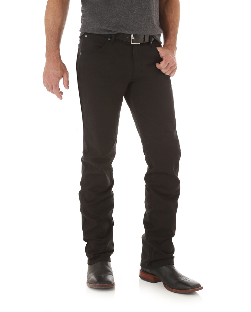 Wrangler Retro® Men's Straight Black Twill Jeans - Fort Brands