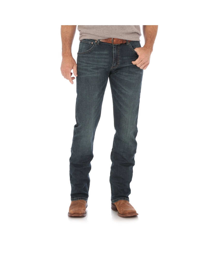 wrangler jeans men's slim straight