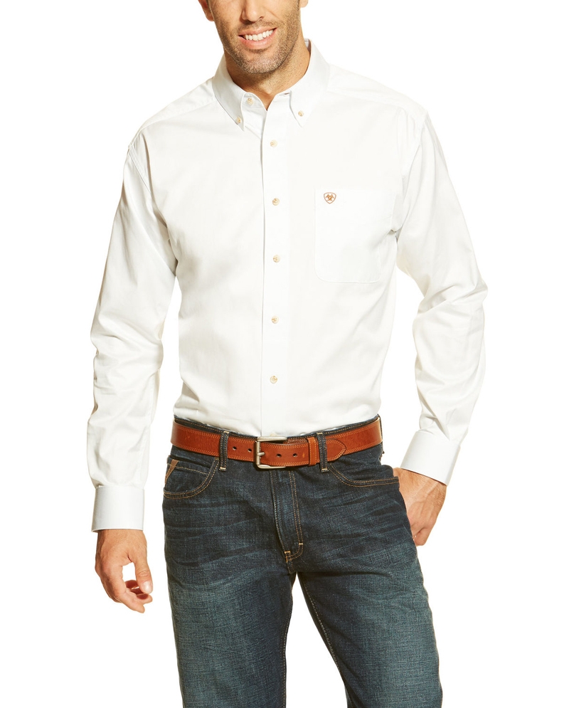 Ariat® Men's Solid Twill Shirt - Fort 