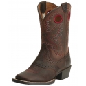 Ariat® Kids' Roughstock Brown Oiled Rowdy Boots - Child